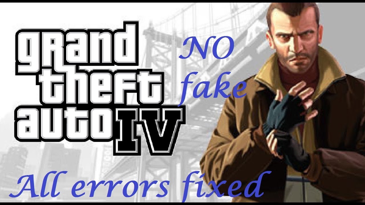 How To Fix "application Failed" In Gta 4 - YouTube