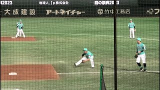 ソフトバンクホークス 内野シートノック～2023.6.26 鷹の祭典 東京ドーム