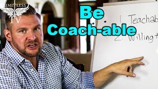 How To Be Coachable