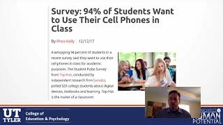 Weekly 5 #113 - Cell Phones Contribute to Academic Struggles in Students