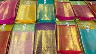 #pure silk saree kanchi vallalar society chickpet banglore wholesal single piece couriar available