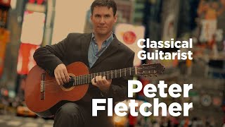 Classical Guitarist Peter Fletcher Playing Music of Four Centuries