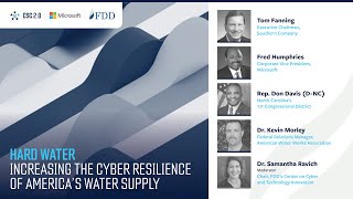 FDD Event | Hard Water: Increasing the Cyber Resilience of America’s Water Supply