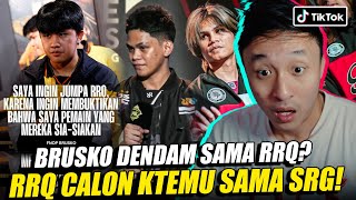 BRUSKO DENDAM SAMA RRQ? RRQ CALON KTEMU SAMA SRG! REACTION TIKTOK MOBILE LEGEND!