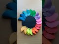 Beautiful Paper Flower Wall Hanging#shorts #youtubeshorts #viralvideo #craftgallery