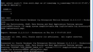 Oracle DBA Connect to Oracle by SQLPLUS