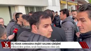 Üç Fidan anmasına faşist saldırı girişimi