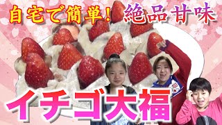 【手作り大福】お手軽簡単「イチゴ大福」の作り方をヒスイが伝授！