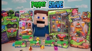 Grossery Gang BUG STRIKE Season 4 BUGS VS FOOD WAR! (Stop Motion Fun) Blind Bag Box Unboxing