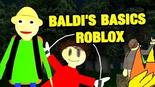 Roblox Baldis Basics 3d Morph Rp With Cc And In 9 Minuets - 