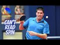 how to to read spin and return the serve in table tennis