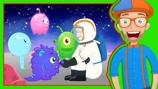 Story Time with Blippi | Magical Moon Rock - Video for Kids