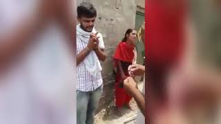 ਮੋਟਰ ਤੇ ਫੜੇ ਗਏ ਆਸ਼ਕਾਂ ਦਾ ਕੁਟਾਪਾ।। video hoi viral kuz din ch...