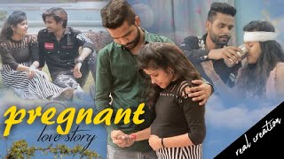 Pregnant Love Story || Baarish Ban Jaana || emotional love story video song || real creation
