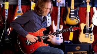 Tom Anderson Drop Top Red Surf with Suhr Badger Amp