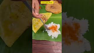 😍😋unlimited traditional Banana leaf meals |Karnataka food 👌🙌 #shorts #viral #explore #diwali