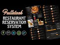 Build a Full Stack Restaurant Reservation System Using React, Node JS, MongoDB, Express and Tailwind