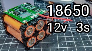 How to Make a 3S 12v Battery Pack With 18650 Batteries and BMS