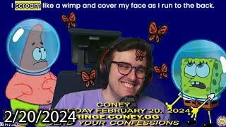 Coney Returns With More Cringe Confessional (2/20/24)