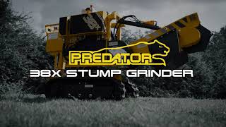 Predator 38X Stump Grinder - Variable Tracks, 26\