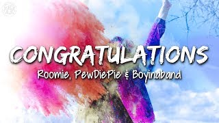PewDiePie - Congratulations (Lyrics)