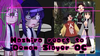 [] Hashira react to Demon Slayer OC [] Gachaclub [] Gacha Reaction []