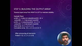 Counting Sort Conceptual Visualization