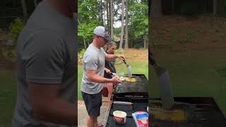 Smash Burgers On The Griddle With Family | Cookouts \u0026 Grilling | Let’s Eat Y’all