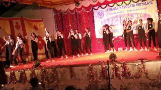 JNV CKM  ANNUAL DAY CELEBRATION   dance by class 11th girls