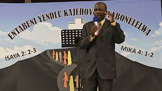 Mr Khanyile from Nquthu Testimony at Diepkloof Hall Gauteng: UJESU KRISTU UYINKOSI