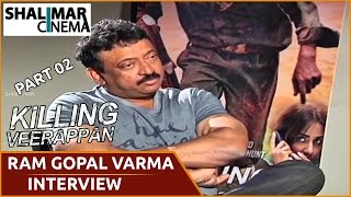 Ram Gopal Varma interview about Killing Veerappan 02 || Shivaraj Kumar, Sandeep Bharadwaj