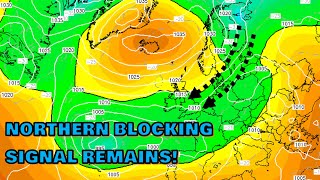 Cooler and Wetter Next Week as Northern Blocking Returns! 16th April 2022