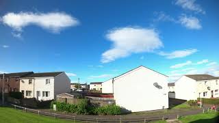 Kirkcaldy Sky Lapse 8th Sep 2020