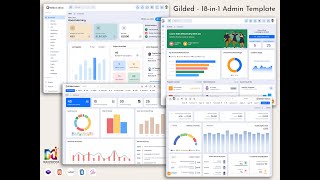 Powerful Admin Template with Multiple Dashboards for Seamless Management