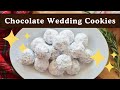 Mexican Wedding Cookies | Chocolate Version 🤩