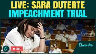 Philippines Senate LIVE| Sara Duterte Impeachment Hearing| Philippines Senate Impeachment Trial LIVE