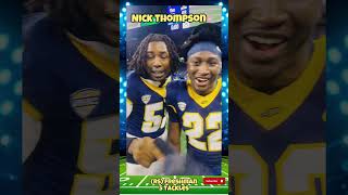 💪🏿🏈 TOLEDO’S NICK THOMPSON POST GAME INTERVIEW #bowlgames