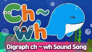 Digraph Ch to Wh Sound Song Compilation l Phonics for English Education