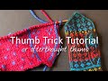 Tutorials for Stranded Colorwork: Thumb Trick Tutorial