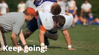 Facing the Giants - The Death Crawl scene - Motivation Video