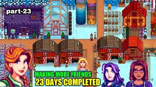 Stardew Valley Gameplay | First 16 Days Of Fall | Making More Girl Friends | Jinesh Gaming | Part-23