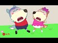 Pembe ve Mavi Banyolu Wolfoo, Hangisi En İyisi - Çocuklar için çizgi film 🐺 @WolfooTurkce