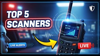 TOP 5 Best Police Scanners 2026 | Stay Informed with Live Emergency Broadcasts.