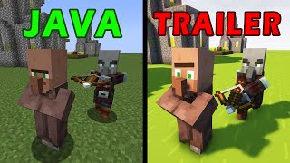 minecraft animations java vs trailer