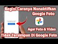 Cara menonaktifkan Pencadangan google foto di android & iPhone