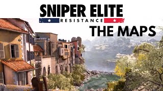 HOW BIG IS Sniper Elite Resistance? Walk Across the Maps