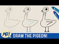 How to Draw The Pigeon | Drawing Videos For Kids 🖍️ | Mo Willems Workshop