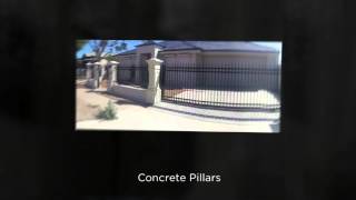 Stone FX - Concrete Fence Pillars Aldinga