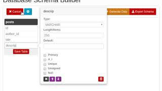 MYSQL Database Generator