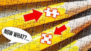 Should you keep puzzles with missing pieces?
